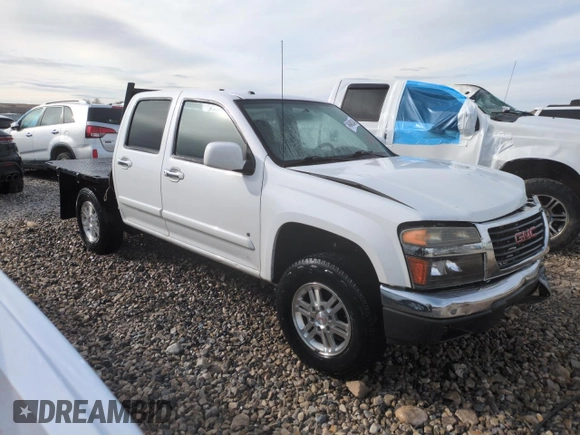 2009 GMC Canyon SLE1 with VIN 1GTDT13E198153975, listed as a Copart auction lot 49480345 with 232,800 mi miles and Salvage Title. Bid and sale history available at carsss.com. Image 4.
