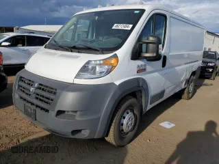 2016 Ram ProMaster Cargo with VIN 3C6TRVAG5GE115830, listed as a Copart auction lot 66212404 with 124,446 mi miles and Salvage Title. Bid and sale history available at DreamBid. Image 1.
