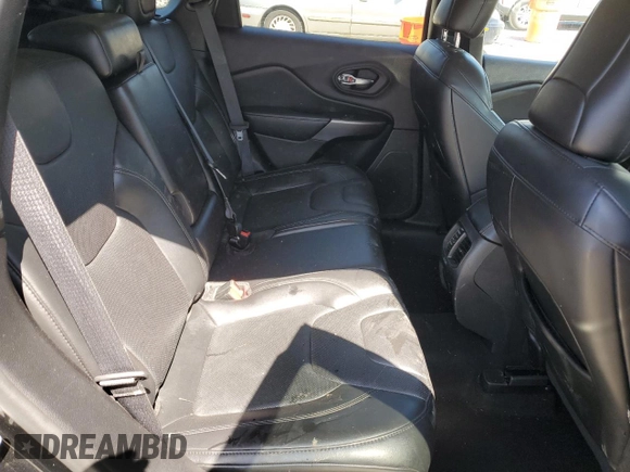 2020 Jeep Cherokee Limited with VIN 1C4PJLDB5LD654322, listed as a Copart auction lot 55511785 with 80,098 mi miles and Salvage title. Bid and sale history available at DreamBid. Image 11.