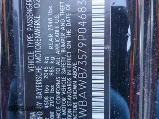 2009 BMW 3 Series 335i z VIN WBAWB73579P046835, wystawiony jako Copart lot #48352875 z przebiegiem Nie podano mil oraz Szkoda całkowita • Salvage title. Historia ofert i sprzedaży dostępna na DreamBid. Obrazek 12.
