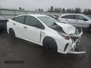 2022 Toyota Prius L Eco with VIN JTDKAMFU0N3172350, listed as a Copart auction lot 52685865 with 55,573 mi miles and Salvage Title. Bid and sale history available at DreamBid. Image 4.