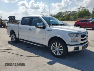 2016 Ford F-150 XL with VIN 1FTEW1CG3GKE81606, listed as a Copart auction lot 47375895 with 121,650 mi miles and Salvage Title. Bid and sale history available at DreamBid. Image 4.