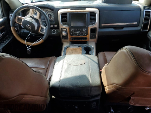 2015 Ram 1500 Laramie Limited with VIN 1C6RR7WM6FS718706, listed as a Copart auction lot 44722145 with Not provided miles and Salvage title. Bid and sale history available at DreamBid. Image 8.
