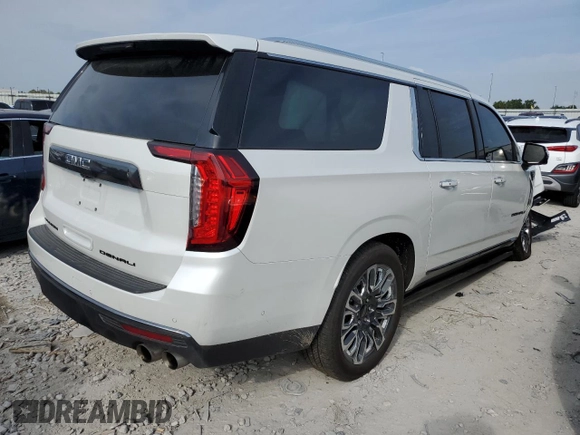 2023 GMC Yukon XL Denali Ultimate with VIN 1GKS2KKL2PR508762, listed as a Copart auction lot 69381794 with 20,195 mi miles and Salvage Title. Bid and sale history available at carsss.com. Image 3.