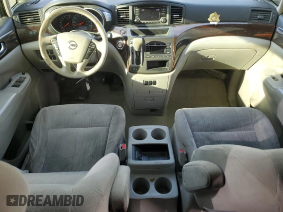 2016 Nissan Quest SL with VIN JN8AE2KP9G9150548, listed as a Copart auction lot 47546715 with 132,515 mi miles and Salvage Title. Bid and sale history available at DreamBid. Image 8.