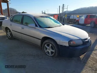 2001 Chevrolet Impala with VIN 2G1WF55E419134908, listed as a IAAI auction lot 41377284 with 100,444 mi miles and . Bid and sale history available at DreamBid. Image 1.