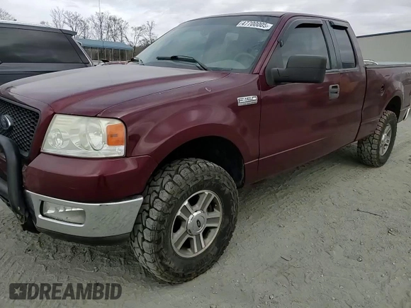 2005 Ford F-150 XLT with VIN 1FTPX14565FA16911, listed as a Copart auction lot 47700005 with 194,819 mi miles and Salvage Title. Bid and sale history available at carsss.com. Image 11.