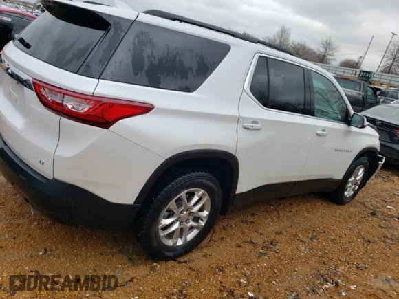2019 Chevrolet Traverse LT Leather with VIN 1GNEVHKW1KJ280801, listed as a Copart auction lot 37754613 with 28,525 mi miles. Bid and sale history available at carsss.com. Image 3.