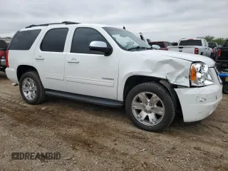 2013 GMC Yukon SLE with VIN 1GKS1AE04DR205296, listed as a Copart auction lot 83853164 with 111,408 mi miles and Salvage Title. Bid and sale history available at carsss.com. Image 4.