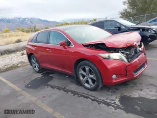 2013 Toyota Venza LE with VIN 4T3BK3BB9DU091385, listed as a IAAI auction lot 40878210 with 91,690 mi miles. Bid and sale history available at carsss.com. Image 1.