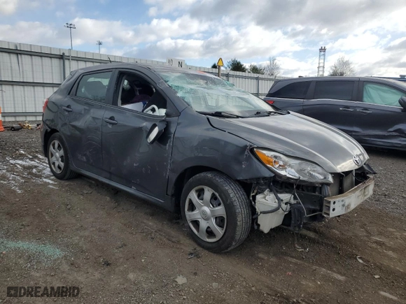 2010 Toyota Matrix with VIN 2T1KU4EE5AC293510, listed as a Copart auction lot 83459734 with 0 mi miles and Salvage Title. Bid and sale history available at carsss.com. Image 4.