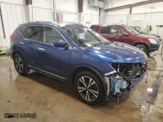 2018 Nissan Rogue SV with VIN 5N1AT2MV0JC742200, listed as a Copart auction lot 52432425 with 183,358 mi miles and Non Repairable. Bid and sale history available at carsss.com. Image 4.