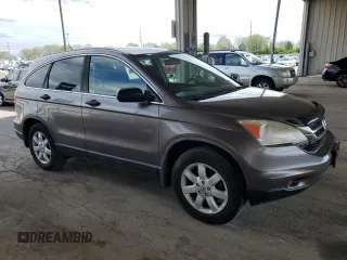 2011 Honda CR-V LX with VIN 5J6RE4H3XBL824694, listed as a Copart auction lot 55517635 with 132,438 mi miles and Clean Title. Bid and sale history available at carsss.com. Image 4.