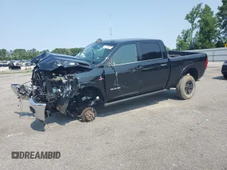 2021 Ram 2500 Laramie with VIN 3C6UR5FL0MG682196, listed as a Copart auction lot 58746085 with 69,903 mi miles and Salvage title. Bid and sale history available at DreamBid. Image 1.