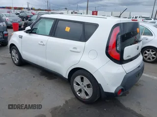 2016 Kia Soul with VIN KNDJN2A23G7341136, listed as a IAAI auction lot 41780119 with 1 mi miles. Bid and sale history available at carsss.com. Image 3.