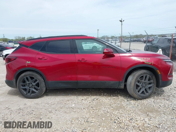 2023 Chevrolet Blazer LT with VIN 3GNKBJRSXPS147109, listed as a IAAI auction lot 42137595 with 16,533 mi miles and . Bid and sale history available at DreamBid. Image 13.