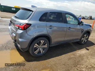 2020 Mitsubishi Outlander ES with VIN JA4AP3AU1LU011034, listed as a Copart auction lot 58606965 with 92,423 mi miles and Salvage title. Bid and sale history available at DreamBid. Image 3.