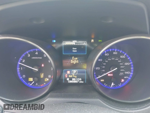 2017 Subaru Legacy Limited with VIN 4S3BNAN64H3030514, listed as a IAAI auction lot 42042754 with 86,887 mi miles and . Bid and sale history available at DreamBid. Image 7.