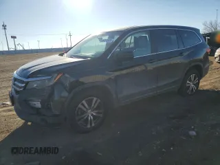2018 Honda Pilot EX-L with VIN 5FNYF6H57JB014811, listed as a Copart auction lot 46024585 with 98,106 mi miles and Salvage Title. Bid and sale history available at carsss.com. Image 1.