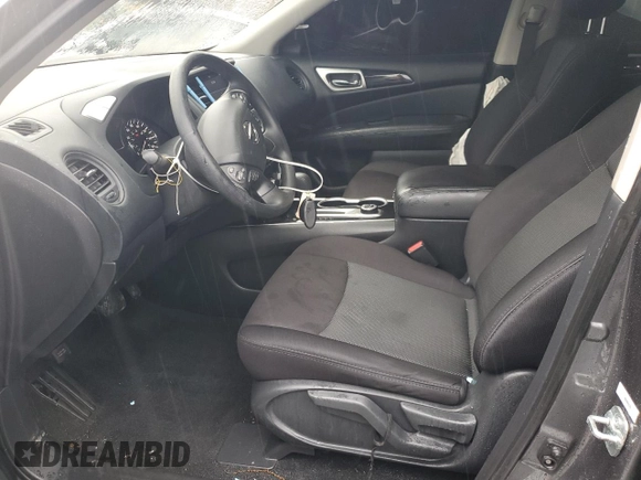 2020 Nissan Pathfinder S with VIN 5N1DR2AM0LC644908, listed as a Copart auction lot 56165085 with 48,331 mi miles and Salvage title. Bid and sale history available at DreamBid. Image 7.