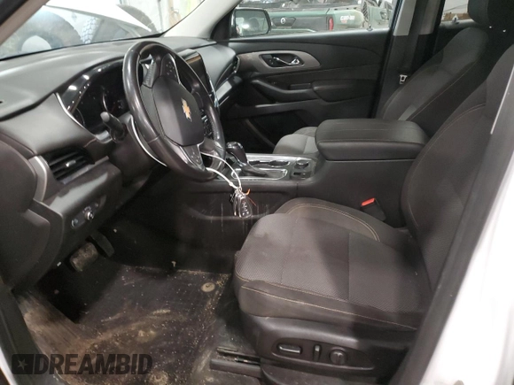 2019 Chevrolet Traverse LT Cloth z VIN 1GNEVGKW4KJ192741, wystawiony jako Copart lot #48424715 z przebiegiem 89 369 mil mil oraz Szkoda całkowita • Salvage title. Historia ofert i sprzedaży dostępna na DreamBid. Obrazek 7.