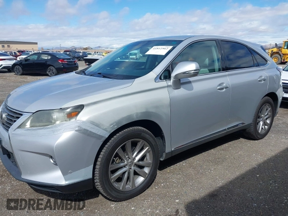 2015 Lexus RX 450h with VIN 2T2ZB1BA4FC002602, listed as a IAAI auction lot 41812562 with 166,220 mi miles and . Bid and sale history available at DreamBid. Image 17.