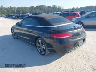 2017 Mercedes-Benz C 300 with VIN WDDWK4JB4HF550554, listed as a IAAI auction lot 41689430 with 34,536 mi miles and . Bid and sale history available at DreamBid. Image 3.