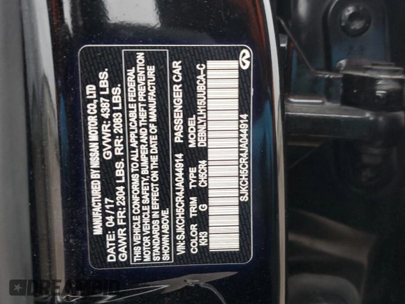 2018 Infiniti QX30 Premium с VIN SJKCH5CR4JA044914, выставлен на аукционе Copart как лот 87075744 с пробегом 99 330 миль миль и Списание • Salvage title. История ставок и продаж доступна на DreamBid. Изображение 13.