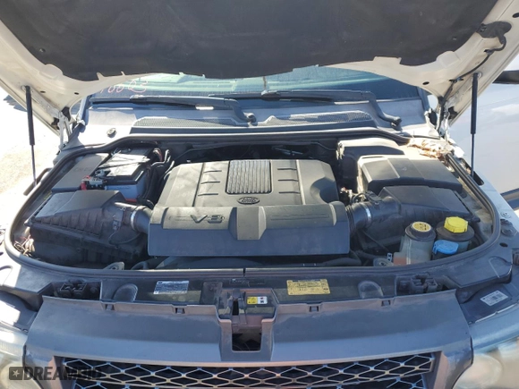 2010 Land Rover Range Rover Sport HSE with VIN SALSF2D43AA230460, listed as a Copart auction lot 47127845 with 156,504 mi miles and Salvage Title. Bid and sale history available at carsss.com. Image 12.
