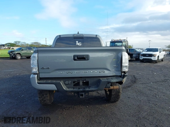 2020 Toyota Tacoma SR5 with VIN 3TMCZ5AN7LM366243, listed as a IAAI auction lot 41399117 with 58,126 mi miles and . Bid and sale history available at DreamBid. Image 16.
