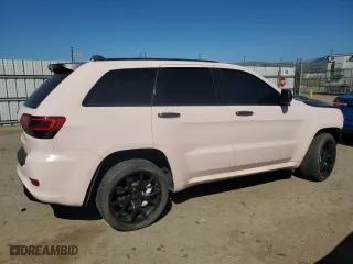 2021 Jeep Grand Cherokee SRT with VIN 1C4RJFDJ7MC798933, listed as a Copart auction lot 46900605 with 59,161 mi miles and Salvage Title. Bid and sale history available at carsss.com. Image 3.
