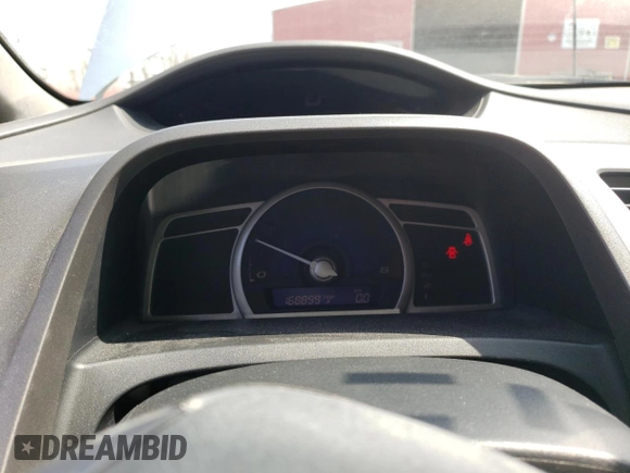 2008 Honda Civic LX with VIN 2HGFA16548H103317, listed as a Copart auction lot 53805405 with 168,899 mi miles and Salvage Title. Bid and sale history available at DreamBid. Image 9.
