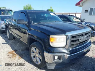 2015 GMC Sierra 1500 SLE with VIN 3GTP1UEC9FG154572, listed as a IAAI auction lot 42509100 with 214,345 mi miles and . Bid and sale history available at DreamBid. Image 1.