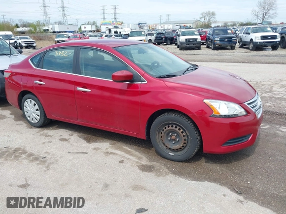 2013 Nissan Sentra S with VIN 3N1AB7AP7DL675357, listed as a IAAI auction lot 42113432 with 195,341 mi miles and . Bid and sale history available at DreamBid. Image 1.