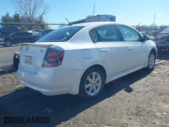 2010 Nissan Sentra S with VIN 3N1AB6AP2AL720128, listed as a IAAI auction lot 41694947 with 105,658 mi miles and . Bid and sale history available at DreamBid. Image 4.
