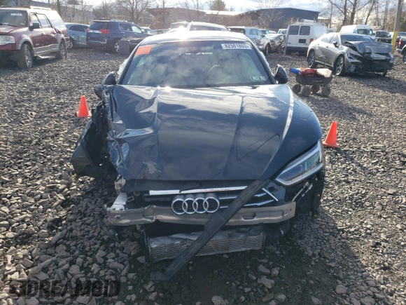 2018 Audi A5 Sportback Premium Plus with VIN WAUENCF57JA010254, listed as a Copart auction lot 82501803 with 60,155 mi miles. Bid and sale history available at carsss.com. Image 5.