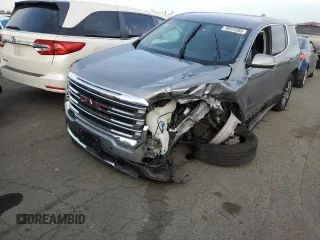 2023 GMC Acadia SLE with VIN 1GKKNRL40PZ110974, listed as a Copart auction lot 76972283 with 35,942 mi miles and Salvage title. Bid and sale history available at DreamBid. Image 1.