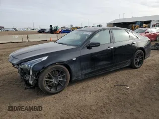 2019 Cadillac CT6 Sport AWD with VIN 1G6KP5R64KU127826, listed as a Copart auction lot 48248125 with 43,171 mi miles and Salvage title. Bid and sale history available at DreamBid. Image 1.