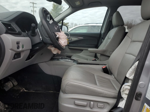 2021 Honda Pilot EX-L with VIN 5FNYF6H5XMB102899, listed as a Copart auction lot 48393705 with 29,774 mi miles and Salvage Title. Bid and sale history available at DreamBid. Image 7.