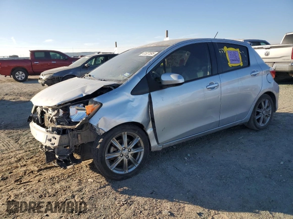 2013 Toyota Yaris L with VIN JTDKTUD39DD561100, listed as a Copart auction lot 41527595 with 123,119 mi miles and Salvage Title. Bid and sale history available at DreamBid. Image 1.