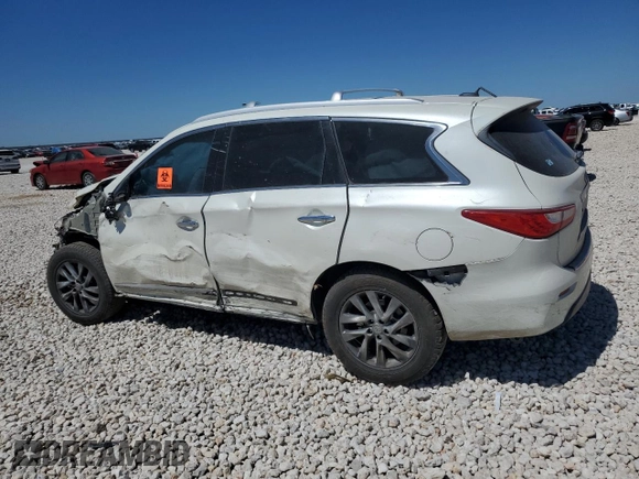2015 Infiniti QX60 with VIN 5N1AL0MN3FC547879, listed as a Copart auction lot 49663265 with 0 mi miles and Salvage Title. Bid and sale history available at carsss.com. Image 2.