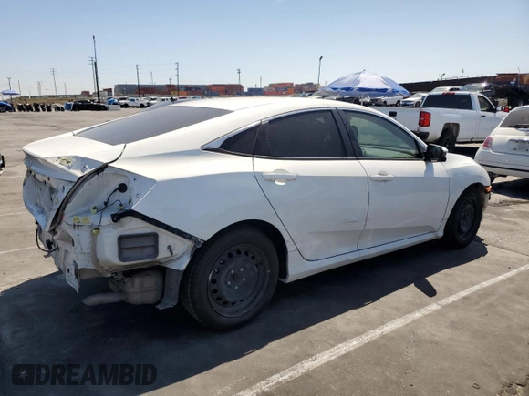 2016 Honda Civic EX with VIN 2HGFC2F76GH556435, listed as a Copart auction lot 51868575 with 84,561 mi miles and Salvage Title. Bid and sale history available at DreamBid. Image 3.