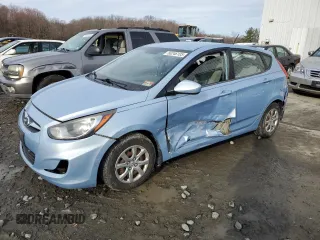 2012 Hyundai Accent GS with VIN KMHCT5AE2CU015149, listed as a Copart auction lot 50246105 with 41,635 mi miles and Salvage Title. Bid and sale history available at carsss.com. Image 1.