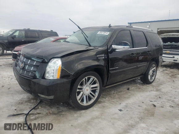 2013 Cadillac Escalade Premium with VIN 1GYS4CEF5DR342857, listed as a Copart auction lot 85572014 with 168,486 mi miles and Clean Title. Bid and sale history available at carsss.com. Image 1.