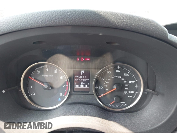 2016 Subaru Crosstrek Premium with VIN JF2GPABC3G8225257, listed as a IAAI auction lot 42422982 with 92,290 mi miles and . Bid and sale history available at DreamBid. Image 7.