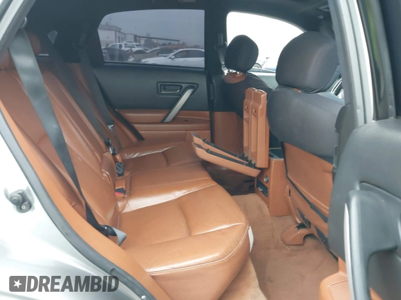 2003 Infiniti FX Options with VIN JNRBS08W33X402022, listed as a IAAI auction lot 42047472 with 203,438 mi miles and . Bid and sale history available at DreamBid. Image 8.