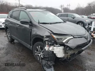 2017 Toyota RAV4 LE with VIN 2T3BFREV5HW595161, listed as a IAAI auction lot 41161747 with 108,839 mi miles. Bid and sale history available at carsss.com. Image 6.