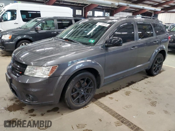 2019 Dodge Journey SE z VIN 3C4PDCBG4KT873206, wystawiony jako Copart lot #58193915 z przebiegiem 72 532 mil mil oraz Czysty tytuł • Clean title. Historia ofert i sprzedaży dostępna na DreamBid. Obrazek 1.