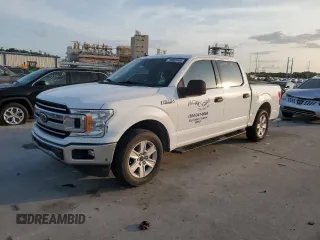 2019 Ford F-150 XL with VIN 1FTEW1CB9KKD94886, listed as a Copart auction lot 58865605 with 181,452 mi miles and Salvage title. Bid and sale history available at DreamBid. Image 1.