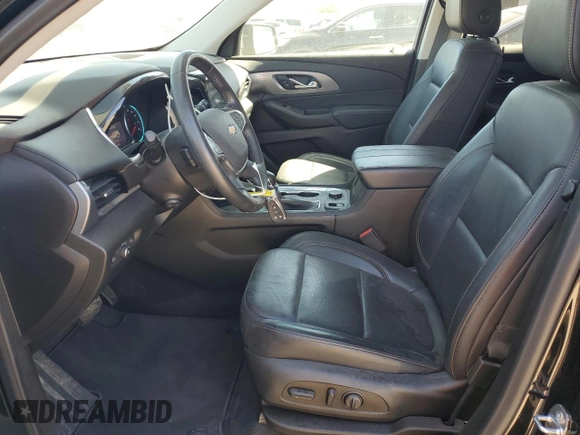 2021 Chevrolet Traverse Premier with VIN 1GNERKKW9MJ244052, listed as a Copart auction lot 49013455 with 35,957 mi miles and Non Repairable. Bid and sale history available at carsss.com. Image 7.